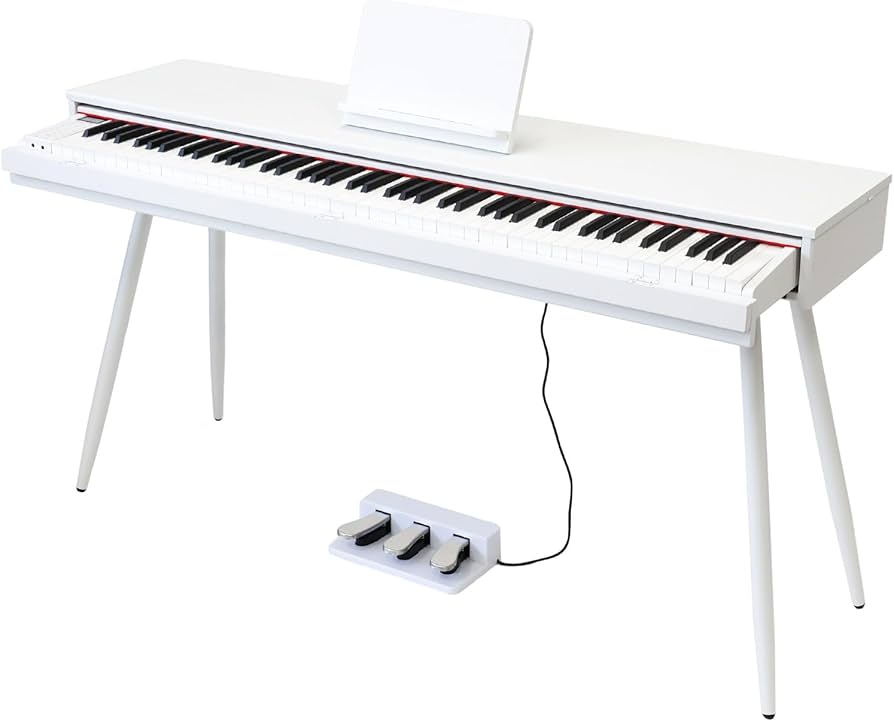Amazon | [MRG] 電子ピアノ 引き出し式 88鍵盤 木製 MIDI対応 楽譜