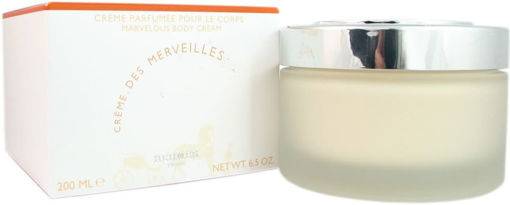 Hermes Eau Des Merveilles by for Women. Body Cream 6.5-Ounces