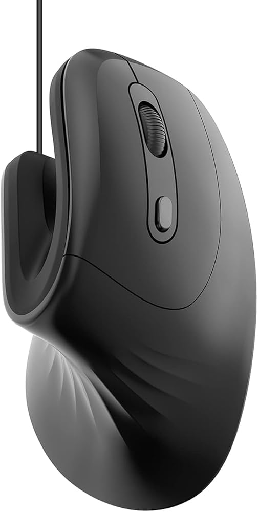 Amazon | JSY-11垂直型マウス USB有線 Lサイズ 縦型 人間工学