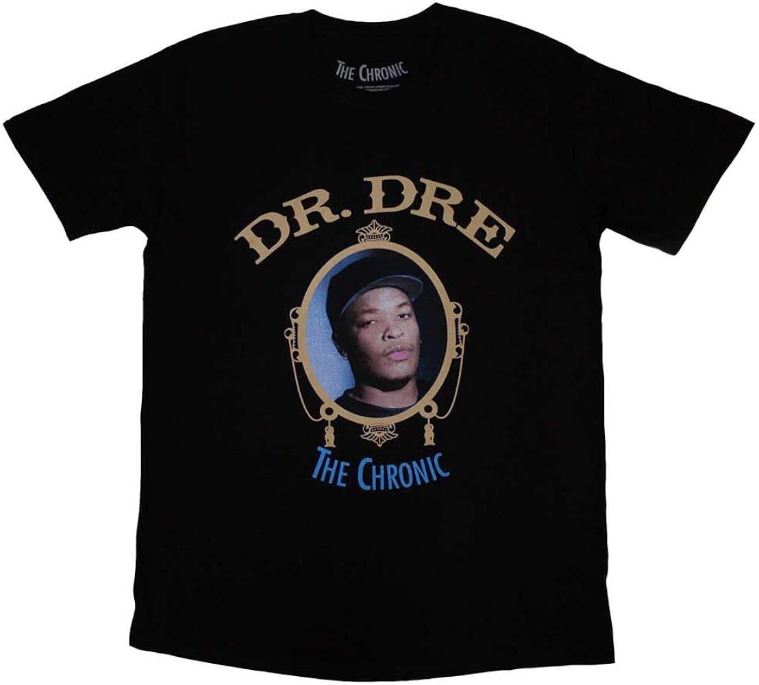 Dr Dre The Chronic Logo T Shirt Size S Black | Amazon.com