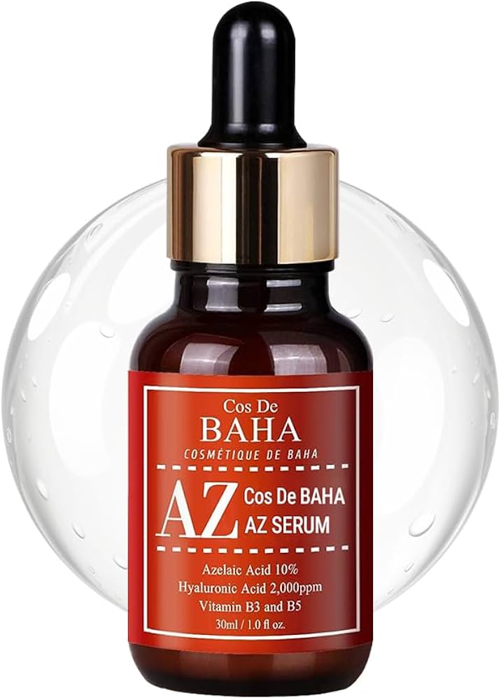 Amazon.com: Cos De BAHA Premium Azelaic Acid 10% Serum 1 Fl Oz