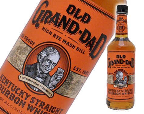 Amazon.co.jp: オールドグランダッド80 750ml 40度 （スリムボトル