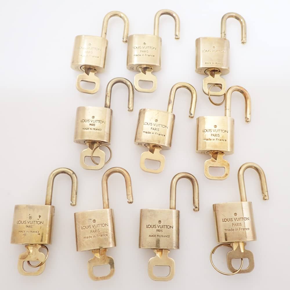 Amazon | [ルイヴィトン] カデナ 南京錠 パドロック 鍵付き 10個セット