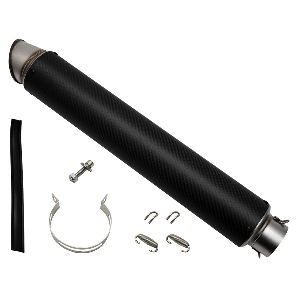 Amazon | 汎用品 60.5 カーボン ロングサイレンサー 600㎜ 特注品