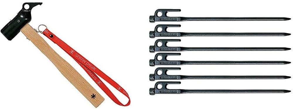 Amazon | スノーピーク(snow peak) ペグハンマー PRO.S N-002 & ペグ