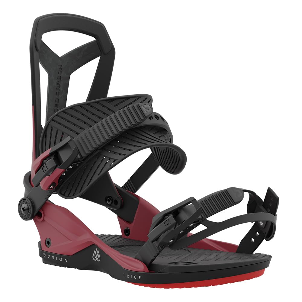 Amazon | Union Falcor メンズ スノーボードビンディング L レッド