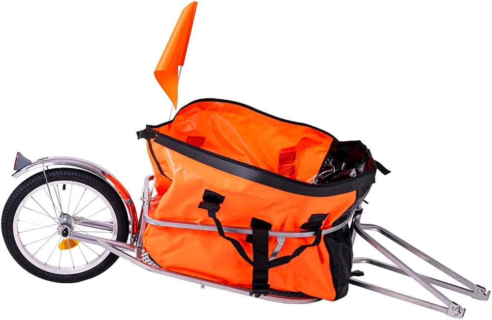 Amazon.co.jp: seathestars 自転車 サイクルトレーラー サイクル 耐