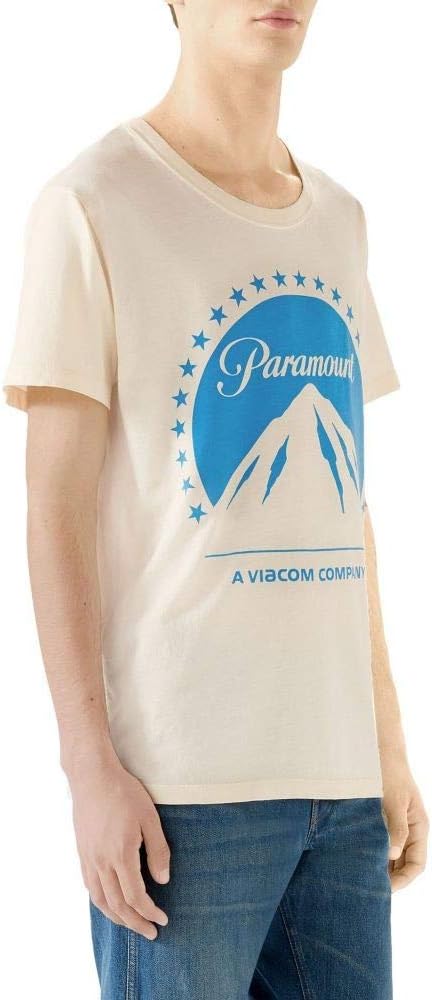 Amazon | GUCCI (グッチ) メンズ トップス Tシャツ Paramount Logo T