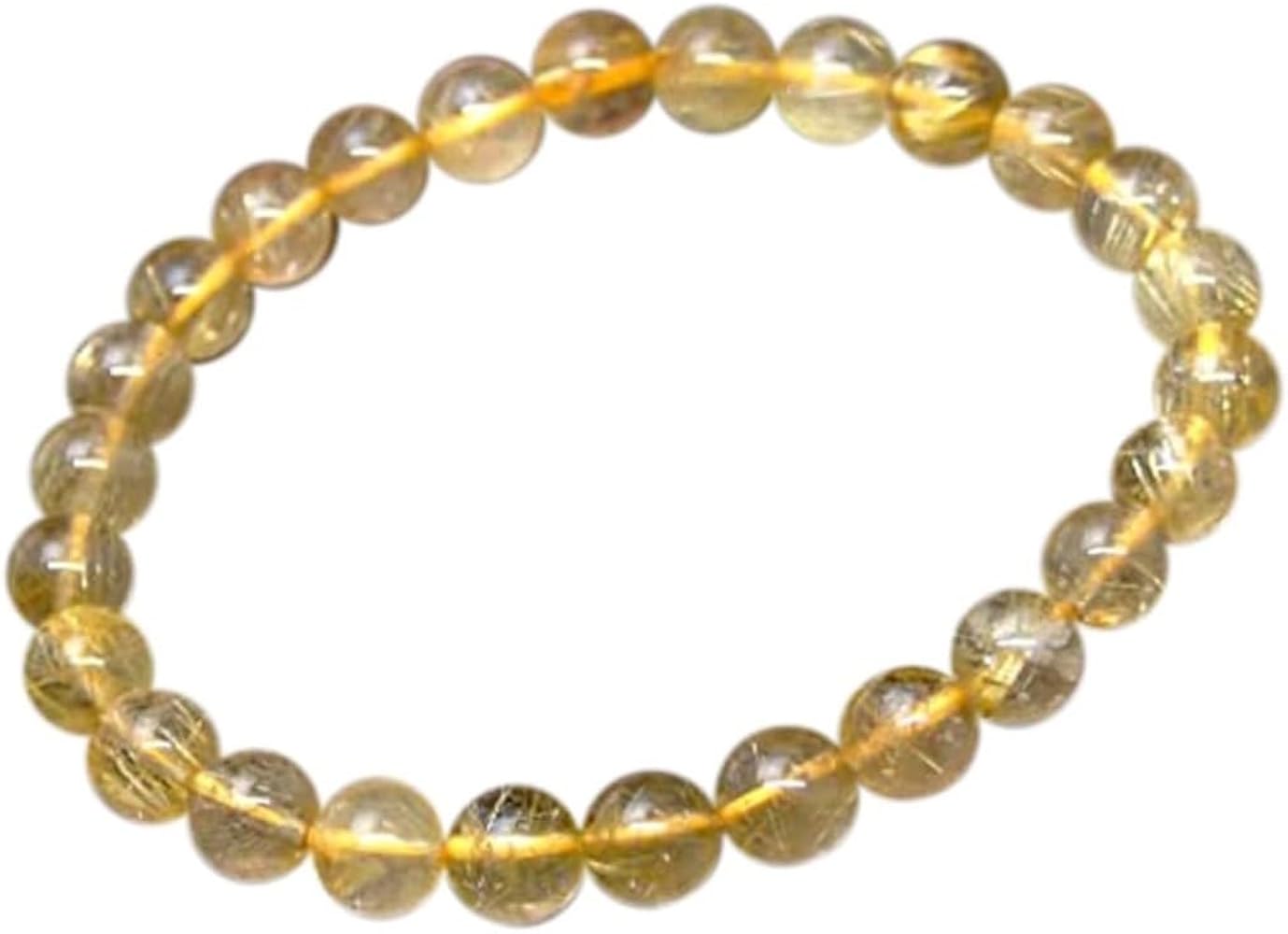 Amazon | ヒカルさん紹介 【開運】 ルチルクォーツ8－9mm