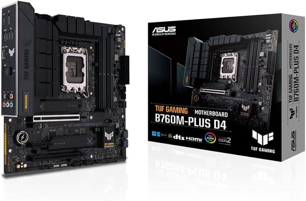 Amazon | ASUS TUF GAMING B760M-PLUS D4 intel 第14・13・12世代 CPU