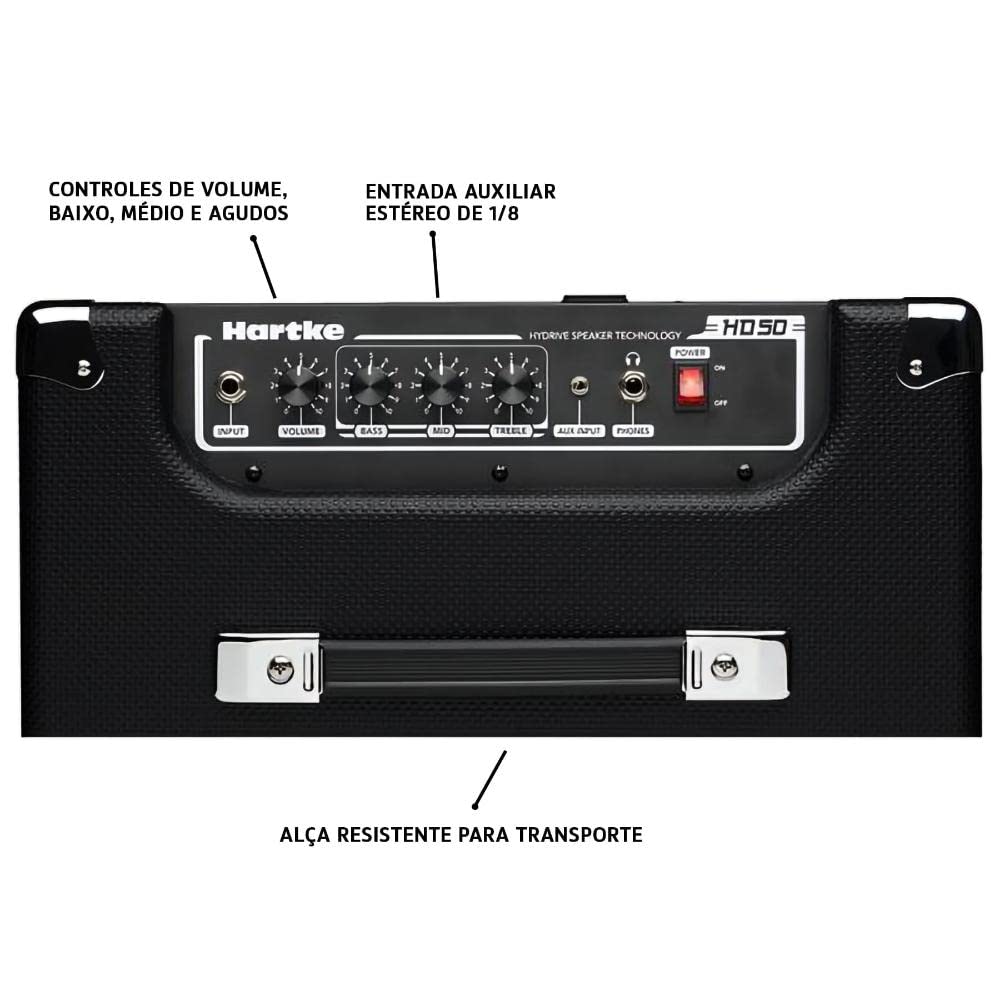 Amazon.co.jp: Hartke HD series 『HD50』 ベースアンプ・コンボ 50W
