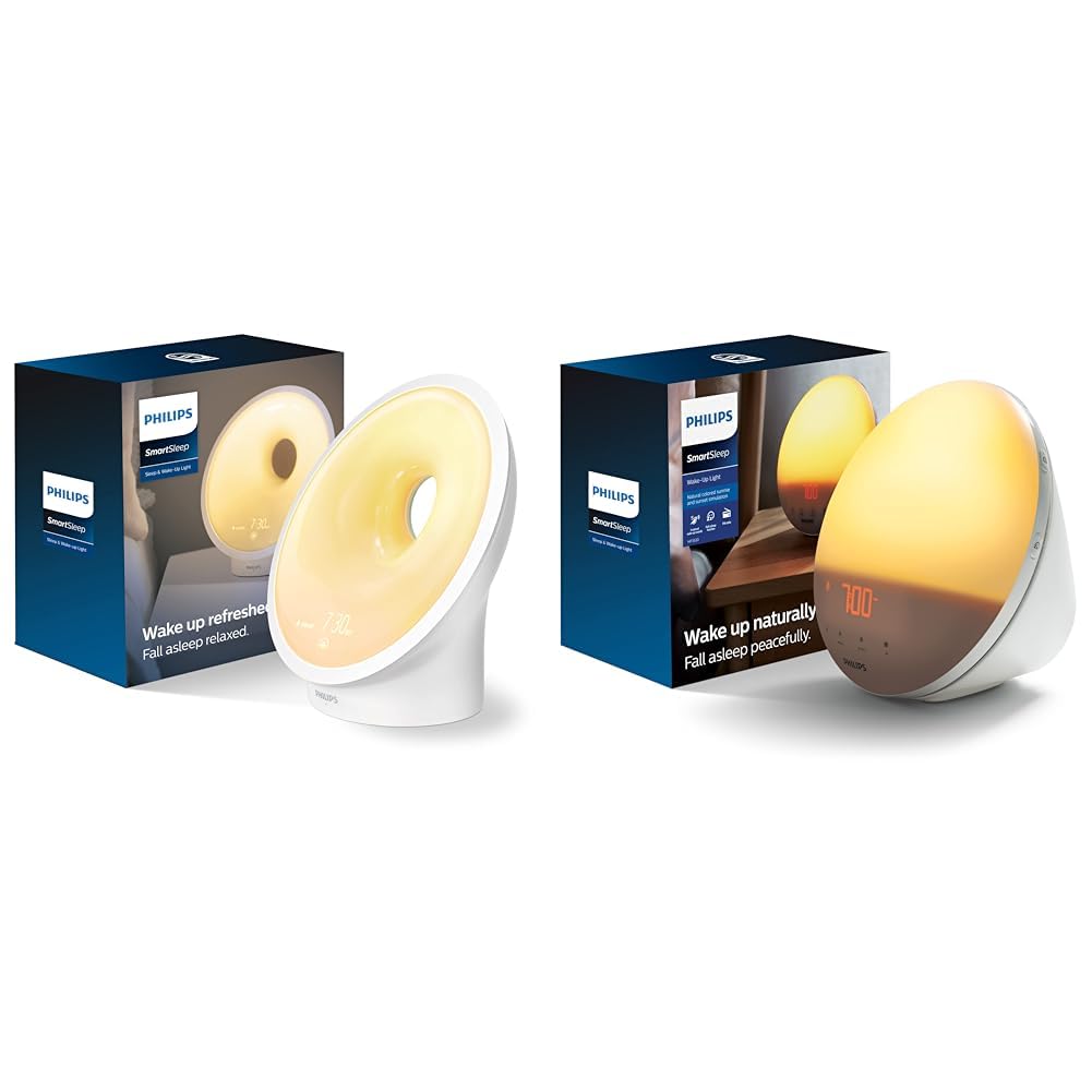 Amazon.com: Philips SmartSleep Sleep and Wake-Up Light, Simulated