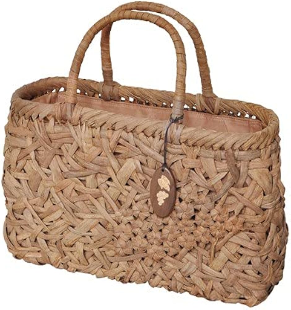 Amazon | 山葡萄 かごバック 葡萄の実【バッグ】＜日本製＞中 （79341