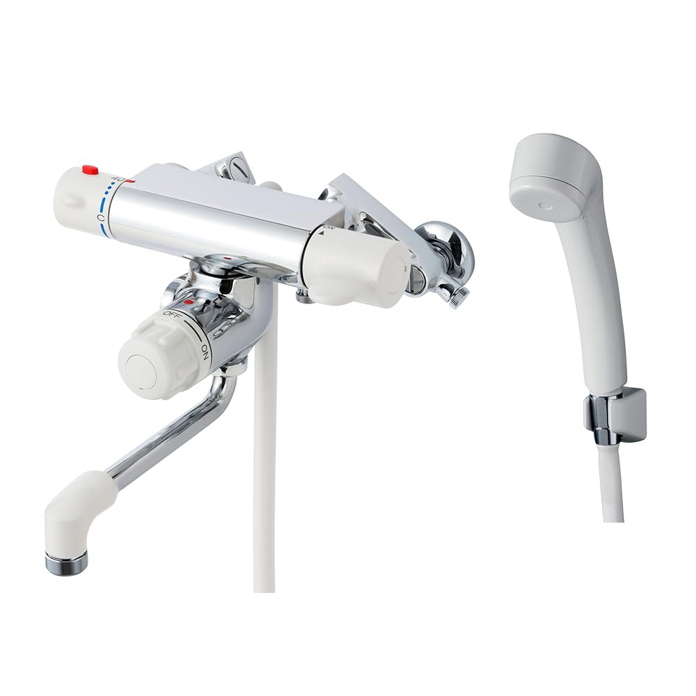 Amazon | LIXIL(リクシル) INAX 浴室用 壁付 定量止水サーモスタット付