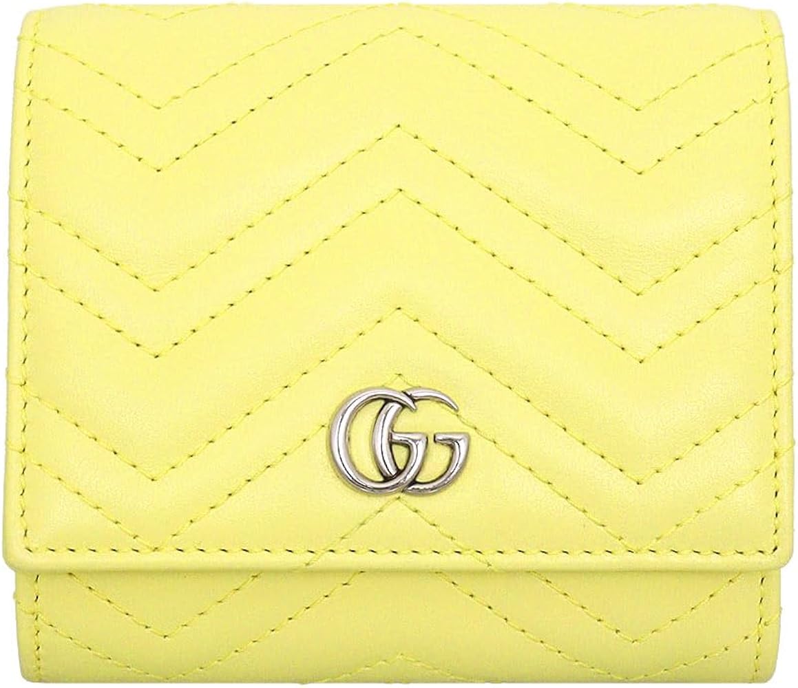 Amazon | [グッチ] 財布(二つ折り財布) 598629 DTD1P イエロー GG