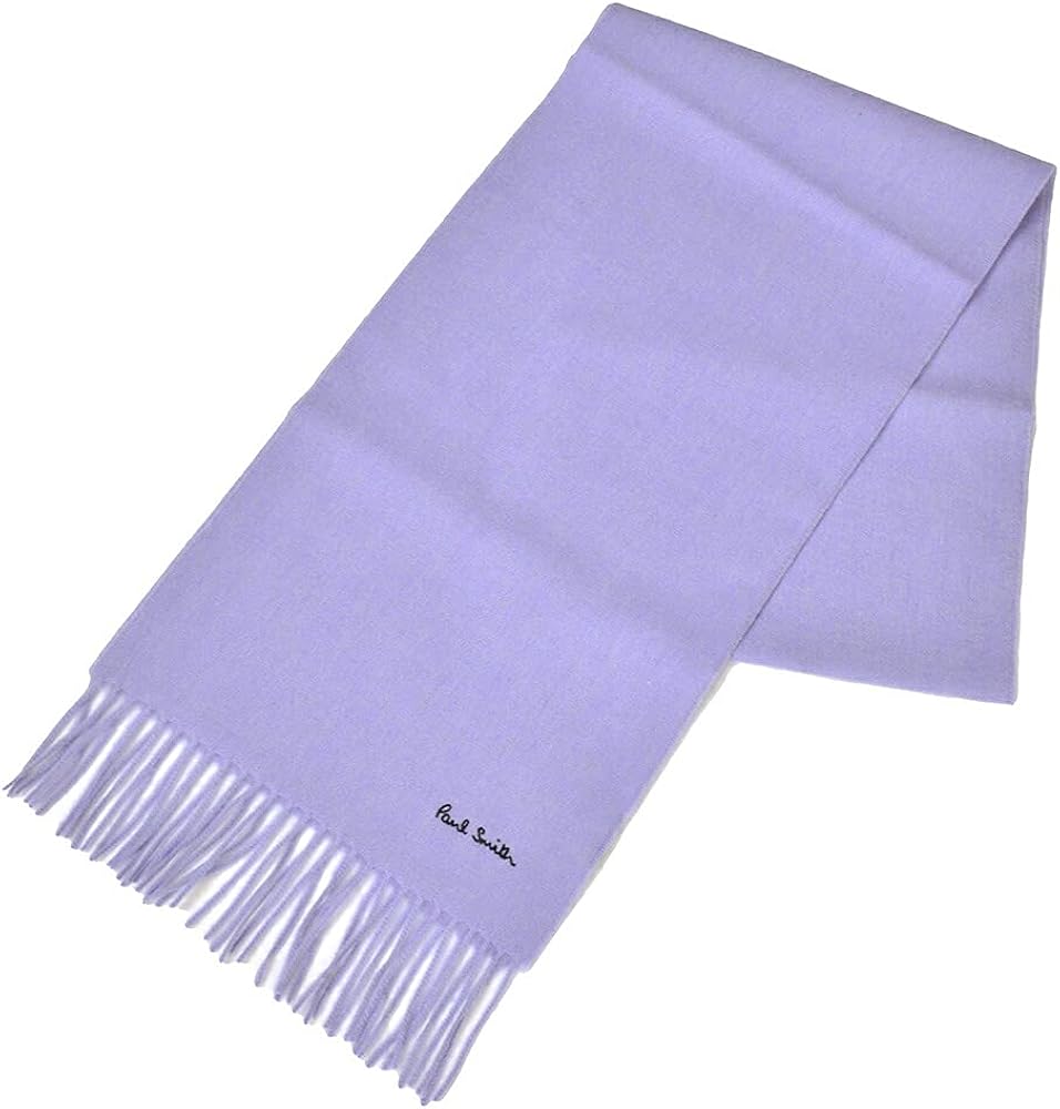 Amazon | [ポールスミス] マフラー メンズ レディース ワンポイント