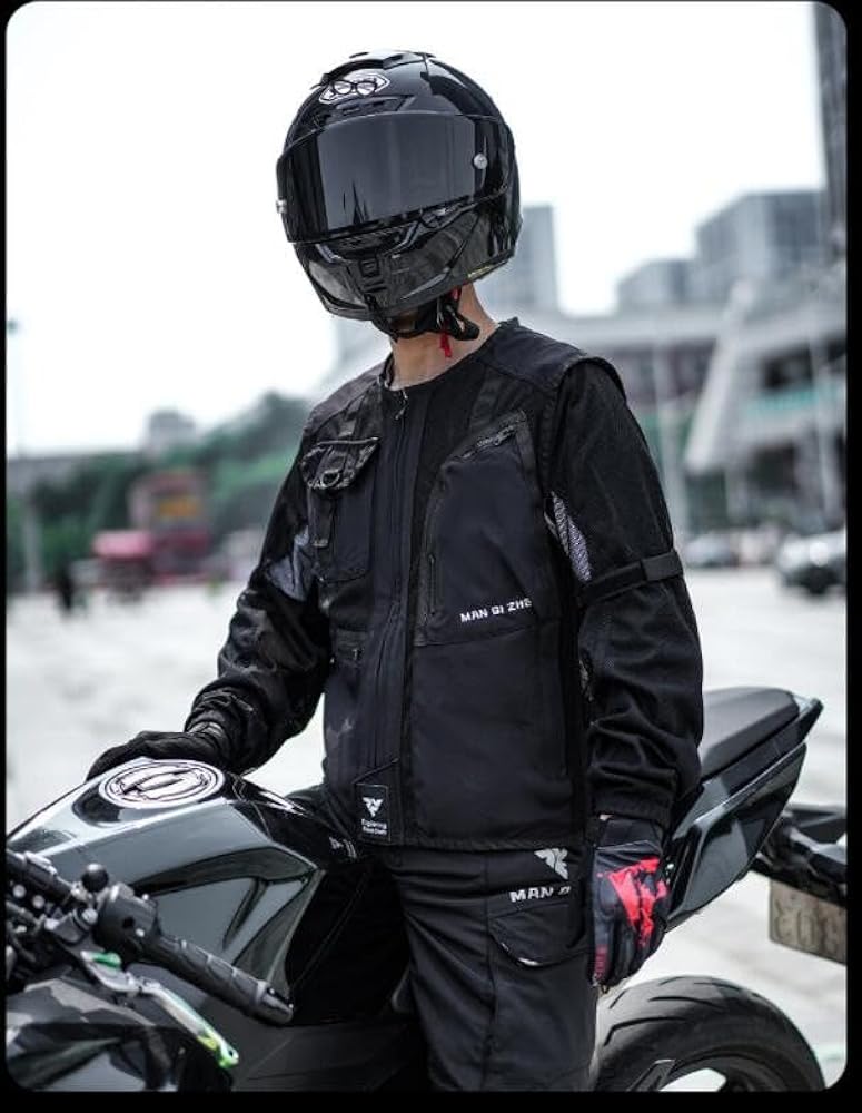 Amazon.co.jp: [CHEJI] バイクジャケット メッシュジャケット バイク用