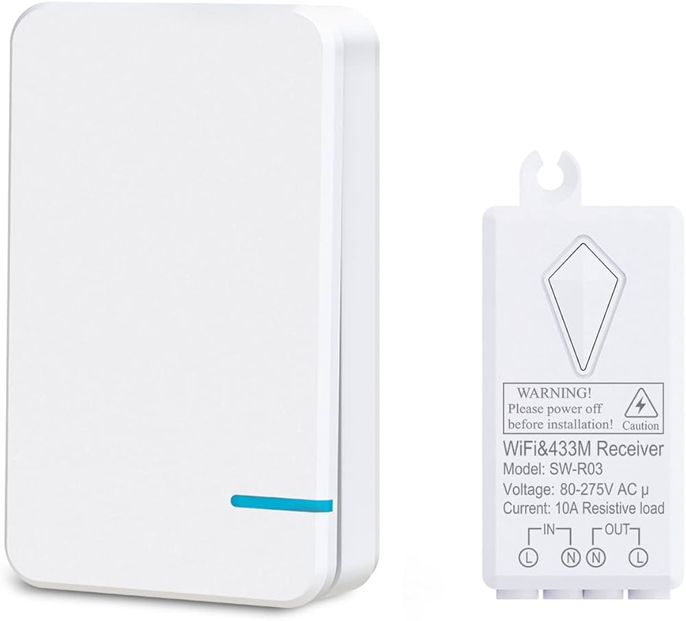 Smart Light Switch - Thinkbee 2.4Ghz Wifi Wireless Light Switch