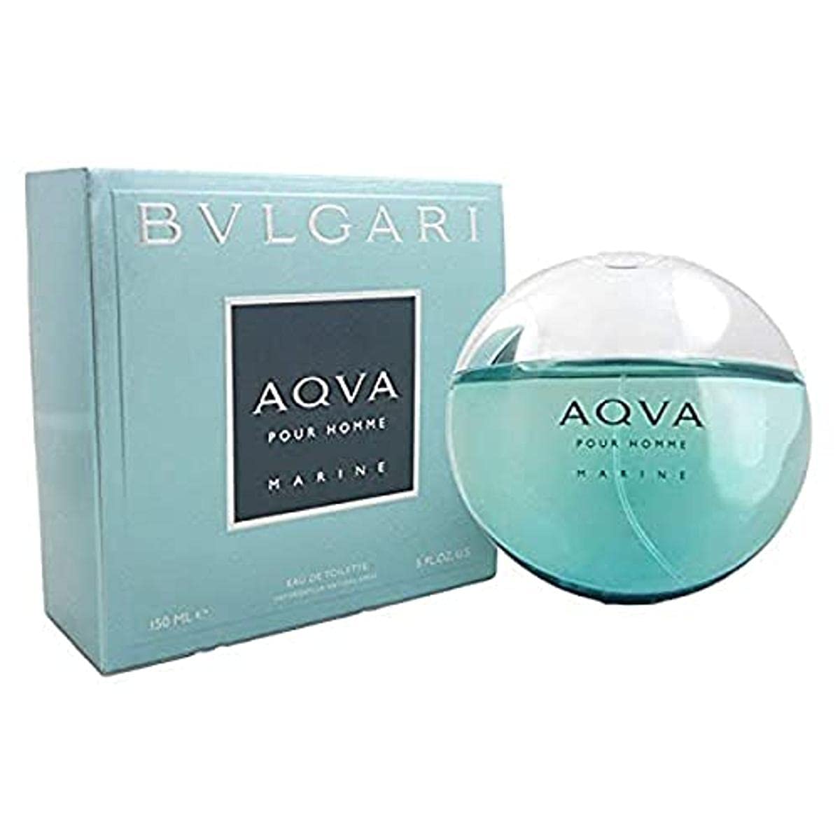 Amazon.com : Bvlgari Aqua Marine Eau De Toilette Spray, 5 Ounce
