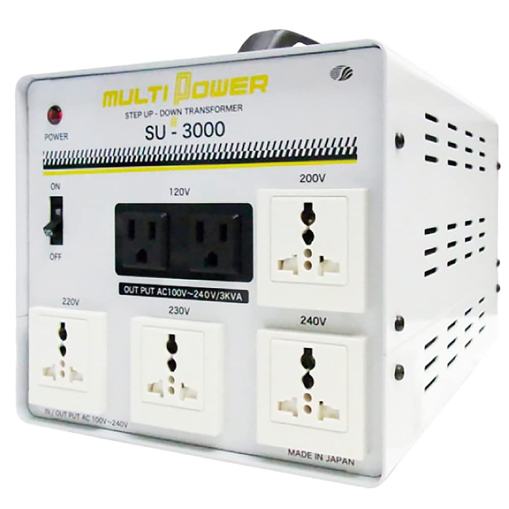 Amazon.co.jp: SU-3000 海外国内用 3000W 変圧器 [AC100/110/120/200