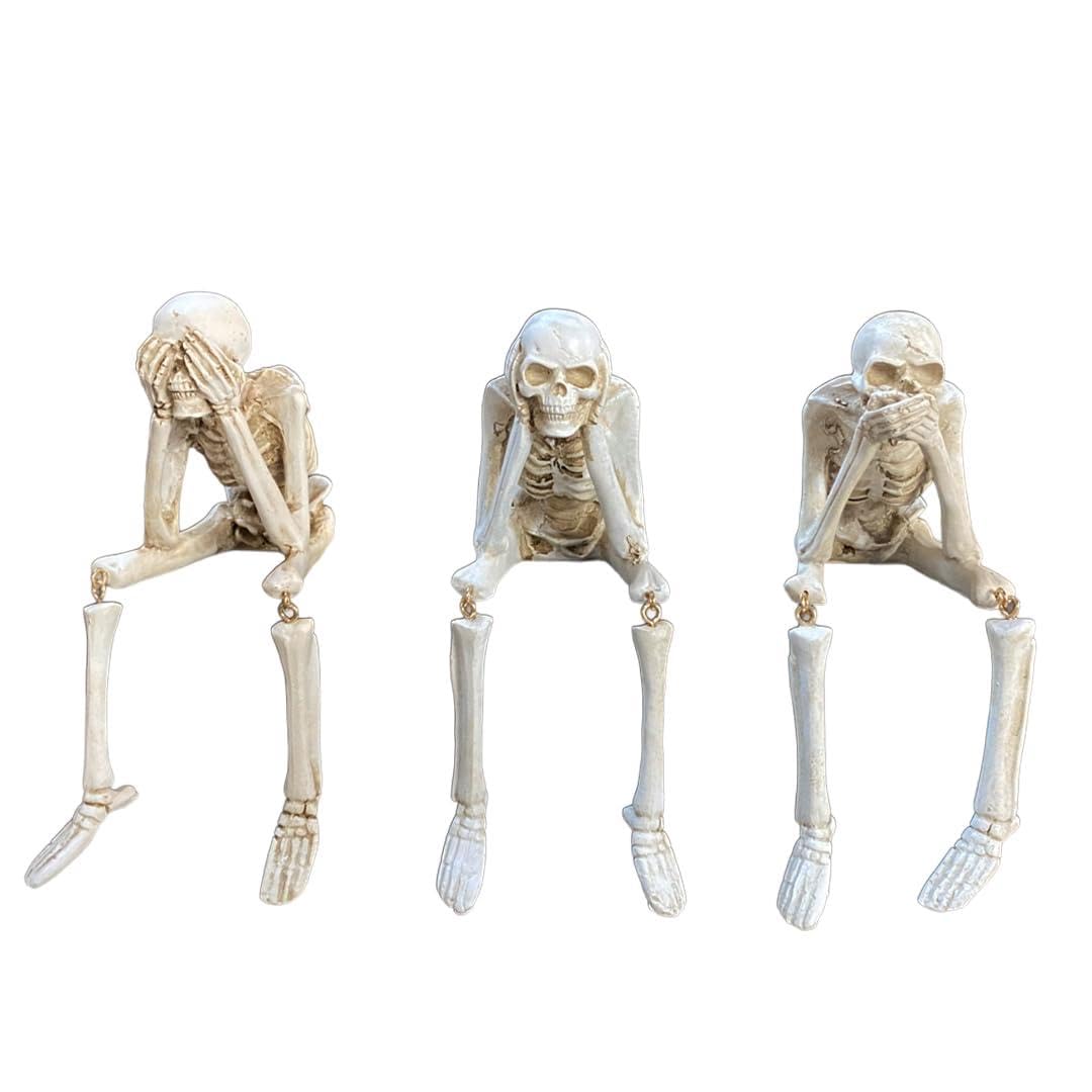 Amazon.co.jp: スタートサイド 見ざる聞かざる言わざる 髑髏 ドクロ