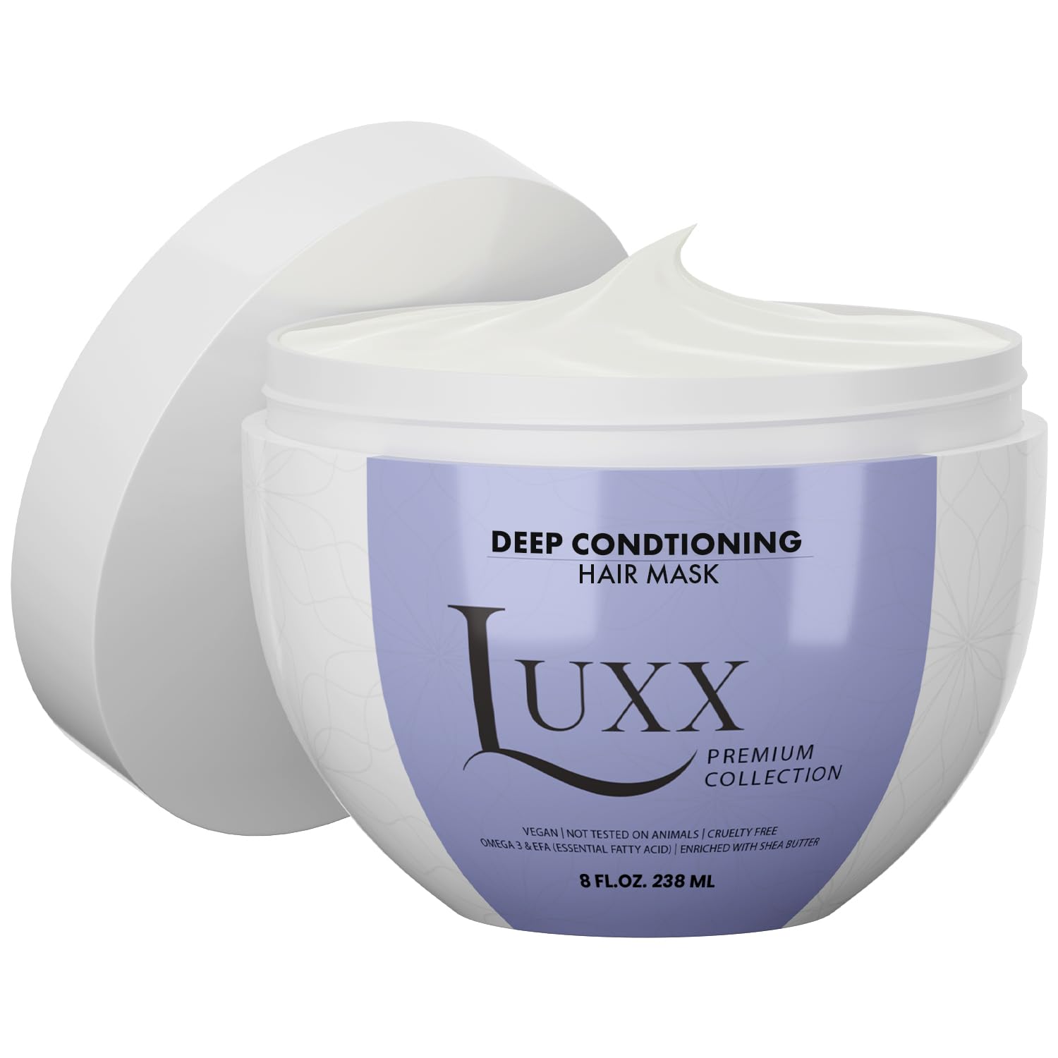 Amazon.com: Luxx Deep Conditioning Hair Mask | Shea Butter & Argan