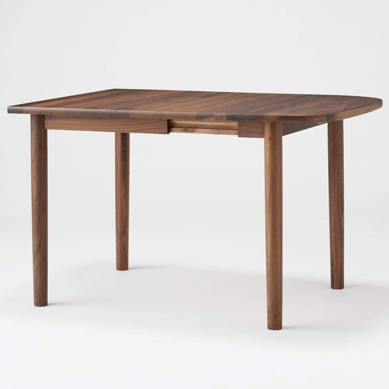 Amazon.co.jp: 無印良品 木製エクステンションテーブル/80-120cm/楕円