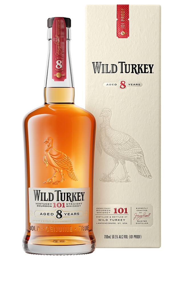 Amazon.co.jp: ワイルドターキー 8年 700ml ギフトBOX付 [バーボン