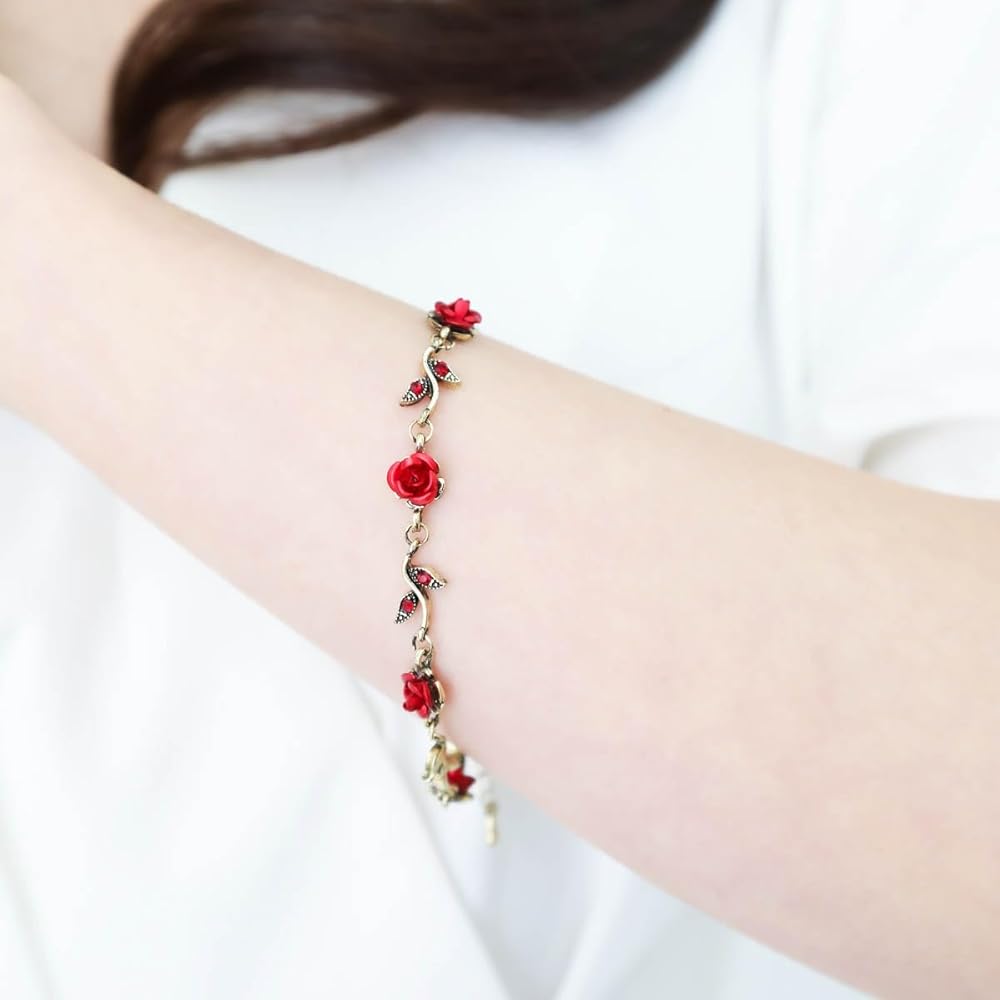 Amazon | [ピエナ] ラインストーン 薔薇 バラ ローズ ニッケルフリー