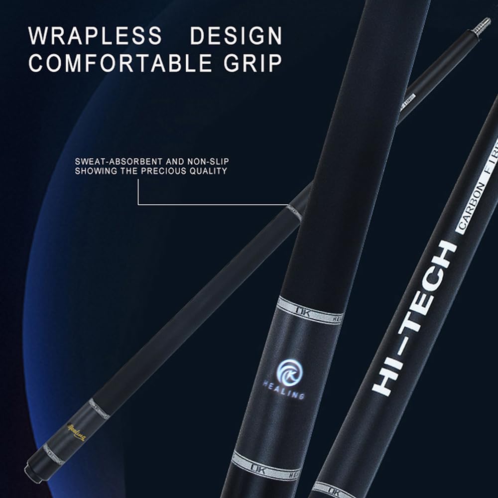 Amazon.co.jp: HEALING ビリヤード キュー カーボンT 700カーボン