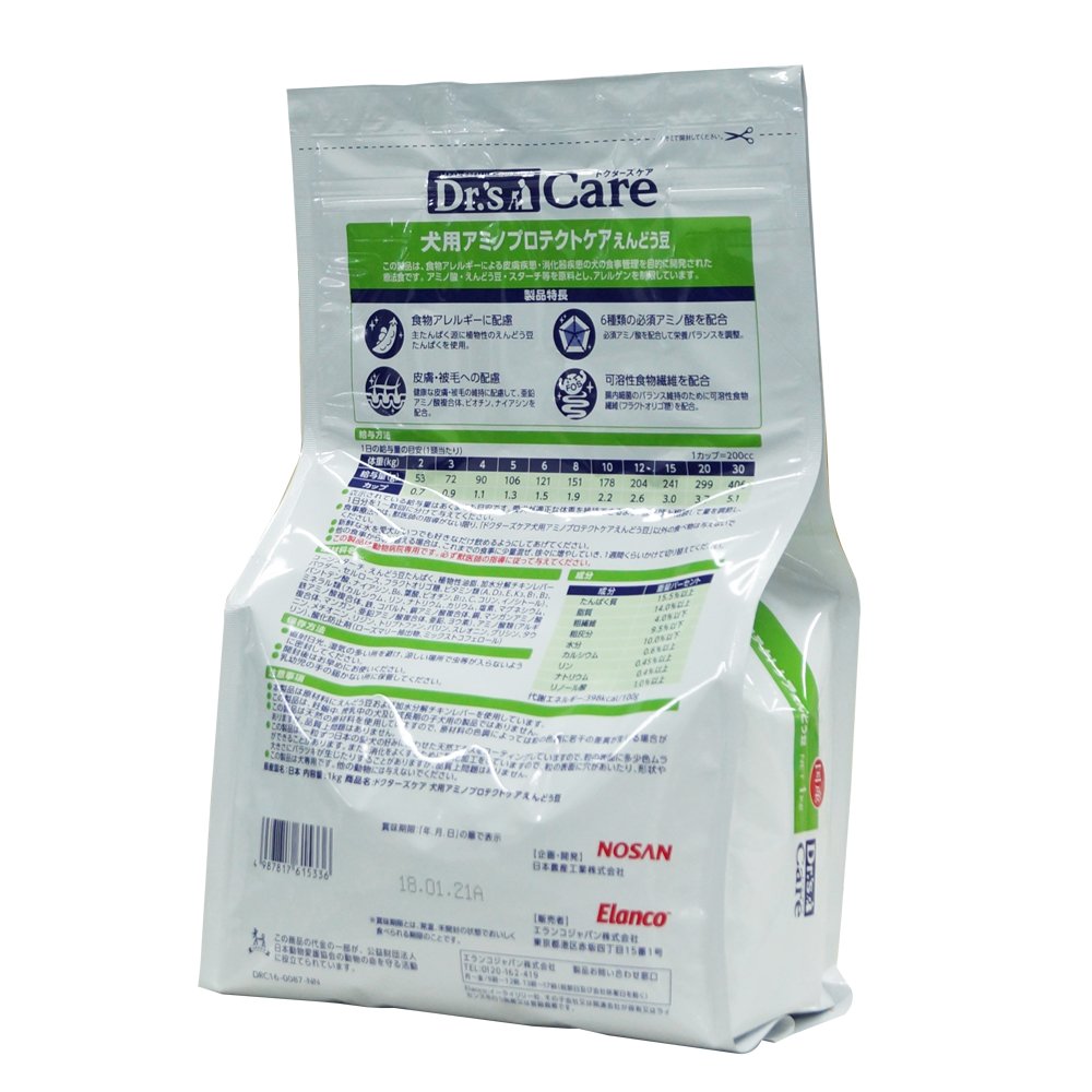 Amazon.co.jp: ドクターズケア (Dr's CARE) 療法食 犬 アミノ