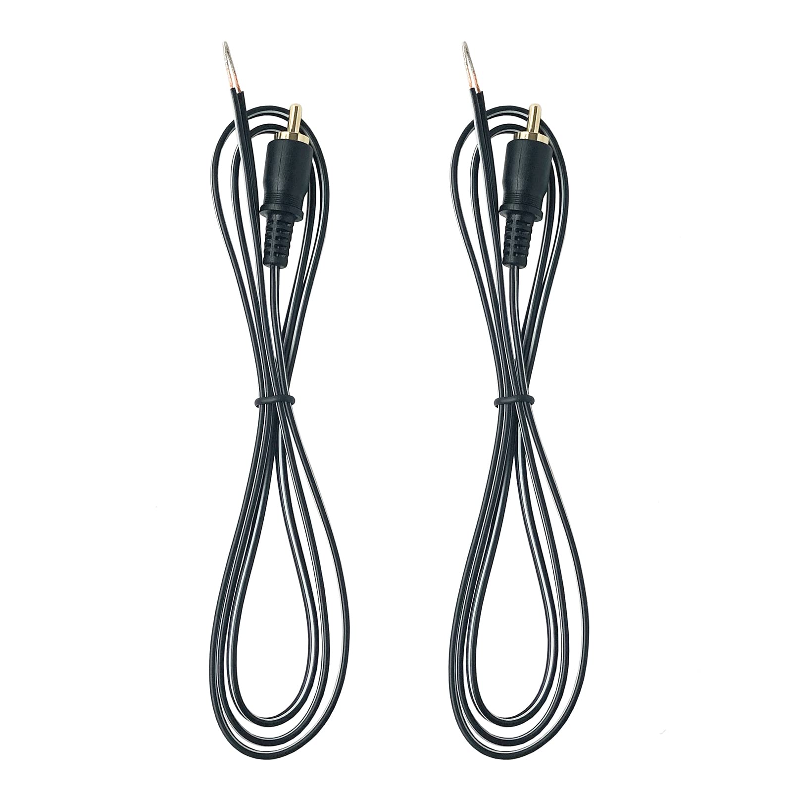 Amazon | F-Factory スピーカーケーブル ピンプラグ－先バラ 1m×2本組