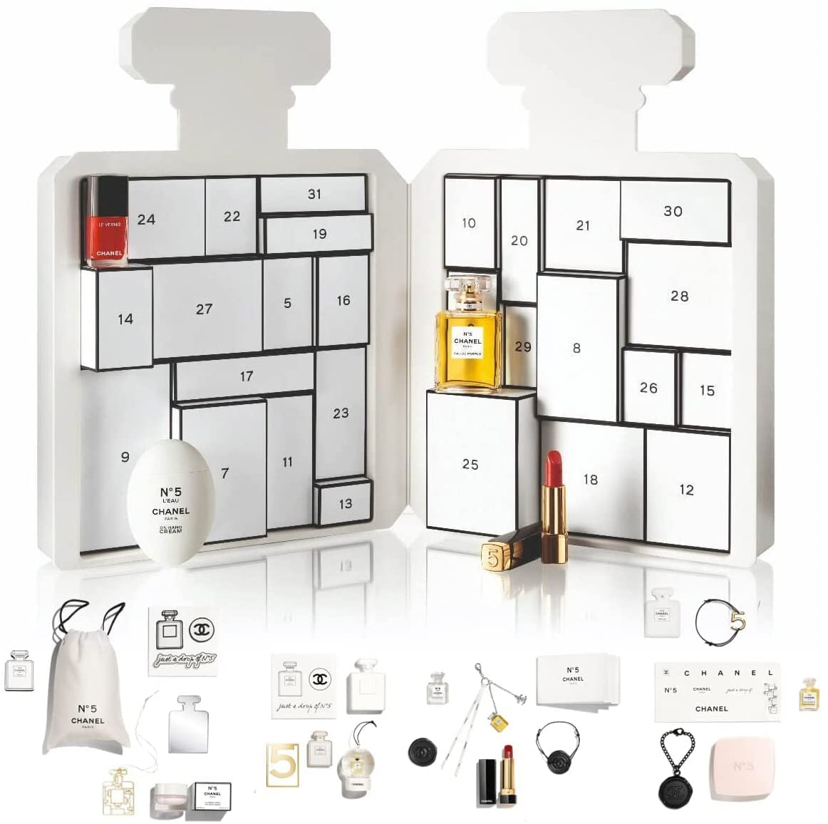 Amazon.co.jp: 【特別限定品】 シャネル コスメ N°5 ザ カレンダー