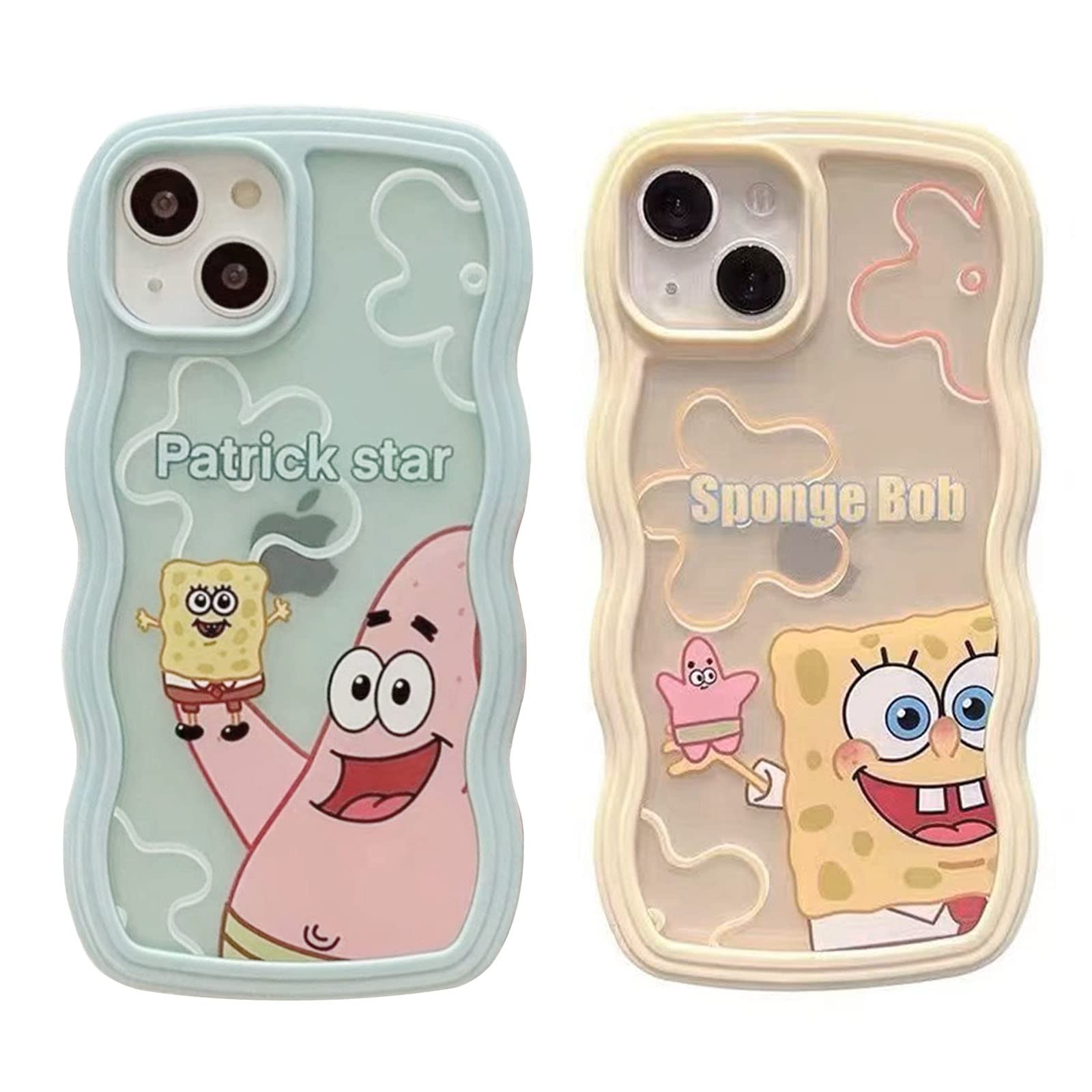 Amazon.co.jp: iPhone 14 Plus 用 ケース スポンジボブ パトリック