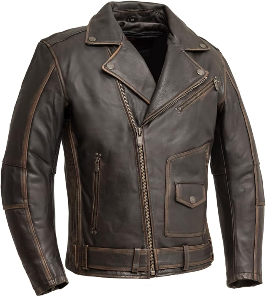 Amazon.com: First Mfg Co - Wrath - Men's Motorcycle Biker Riding