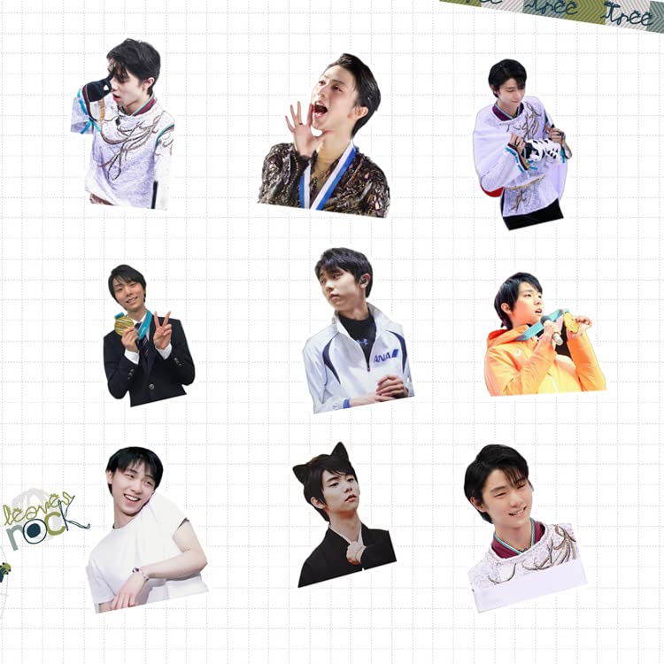 Amazon | 羽生結弦 防水シール56枚 ステッカーセット 羽生結弦展2022