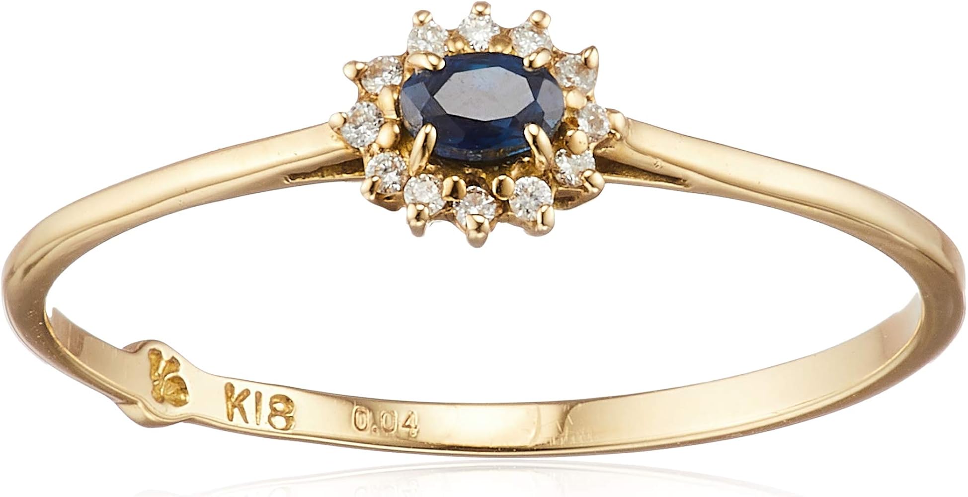 Amazon | [リトルエンブレム] little emblem K18天然石取り巻きリング