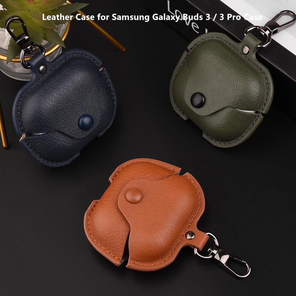 Amazon.com: Leather Case Compatible with Samsung Galaxy Buds 3 Pro