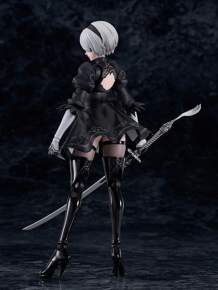 Amazon | figma NieR Automata Ver1.1a 2B [ヨルハ二号B型] ノン