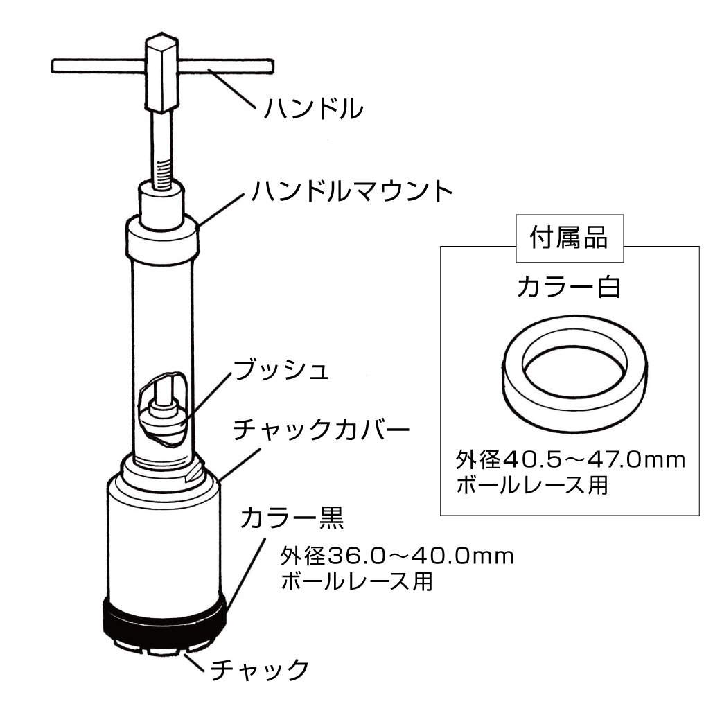 Amazon | ホーザン(HOZAN) ボールレースリムーバー 適応サイズ:1