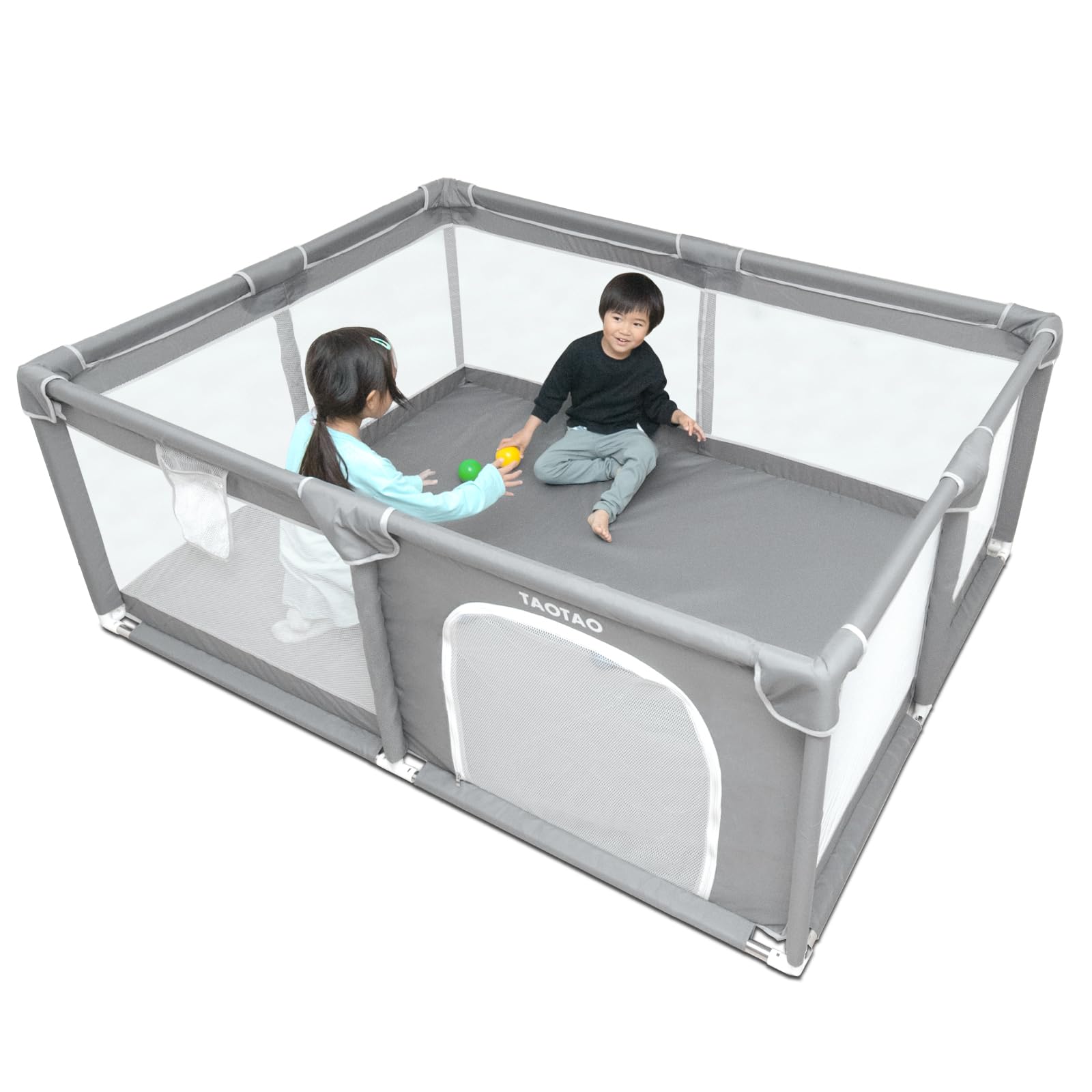 Amazon.co.jp: 【保育士監修】ベビーサークル 赤ちゃん メッシュ