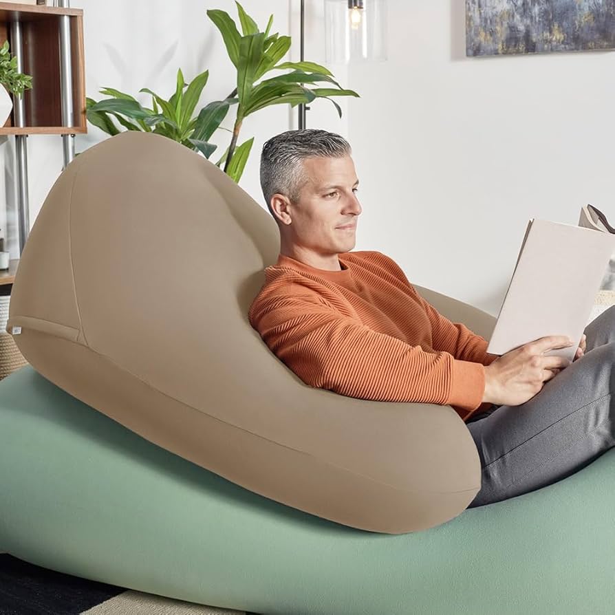 Amazon.co.jp: Yogibo Ghost ヨギボー ゴースト オレンジ U字 ビーズ