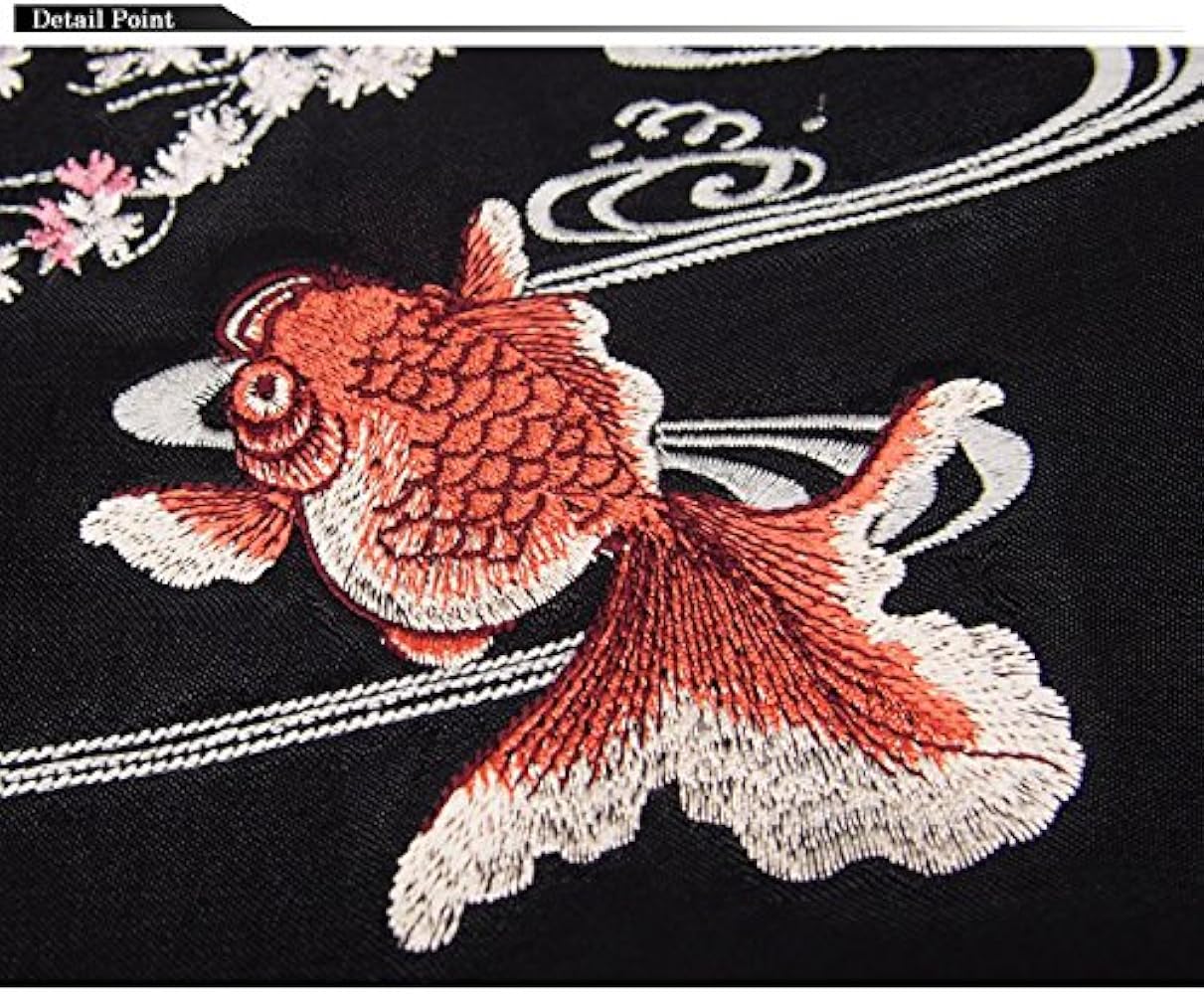 Amazon | [龍桜] Japanesque/ジャパネスク 桜金魚 リバーシブル 和柄