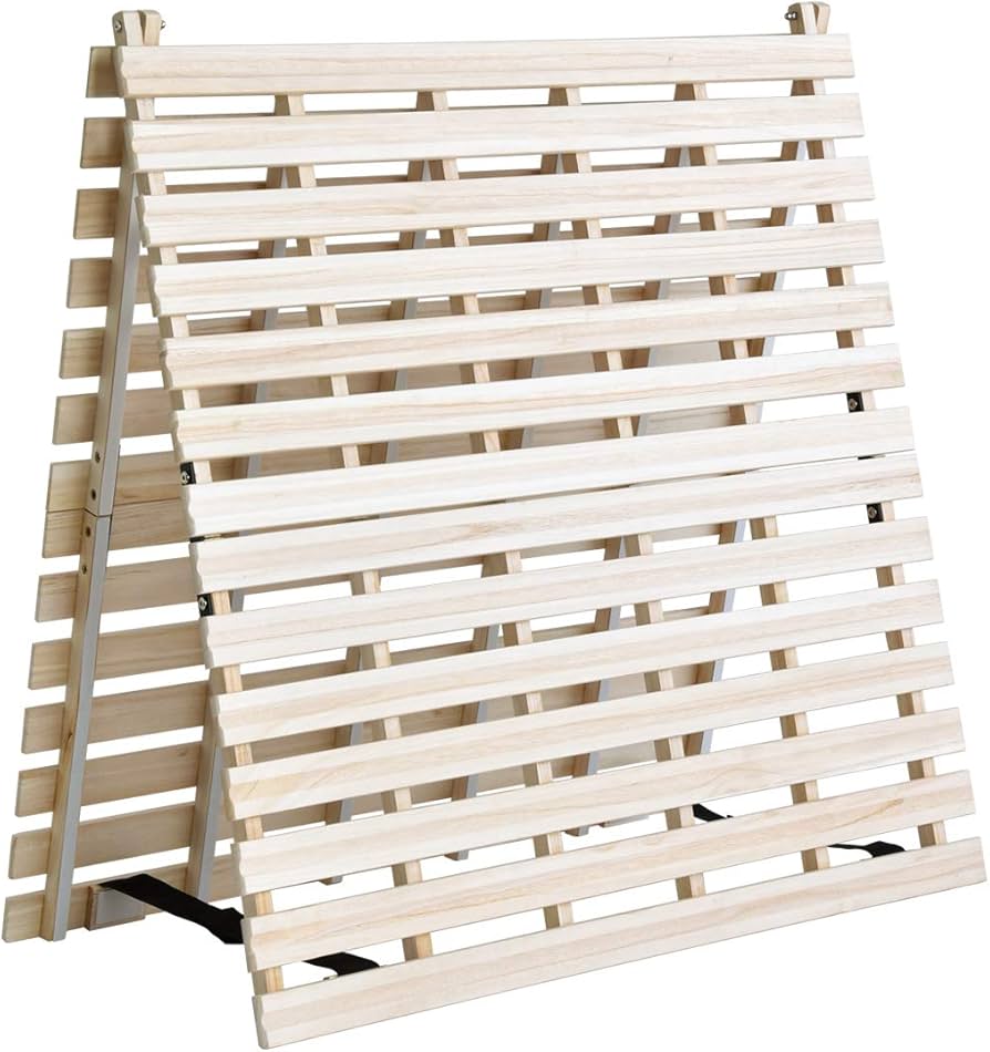 Amazon｜タンスのゲン ベッド シングル すのこ 折りたたみ 二つ折り