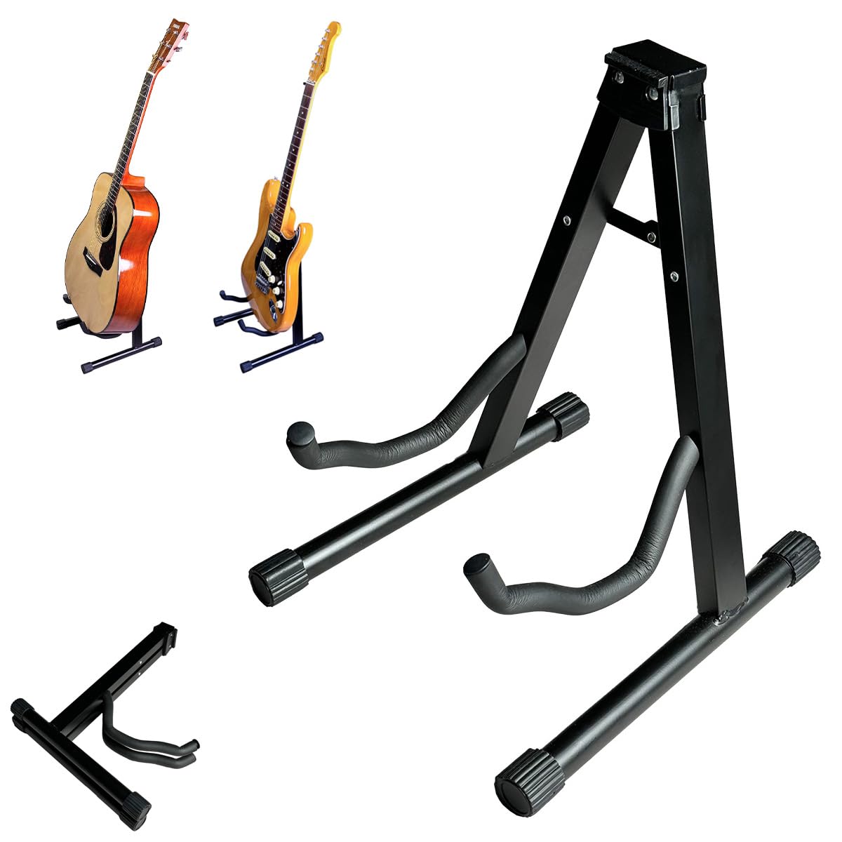 Amazon.co.jp: E.D.GEAR EGS-AOS 折りたたみ式 ギタースタンド 国内
