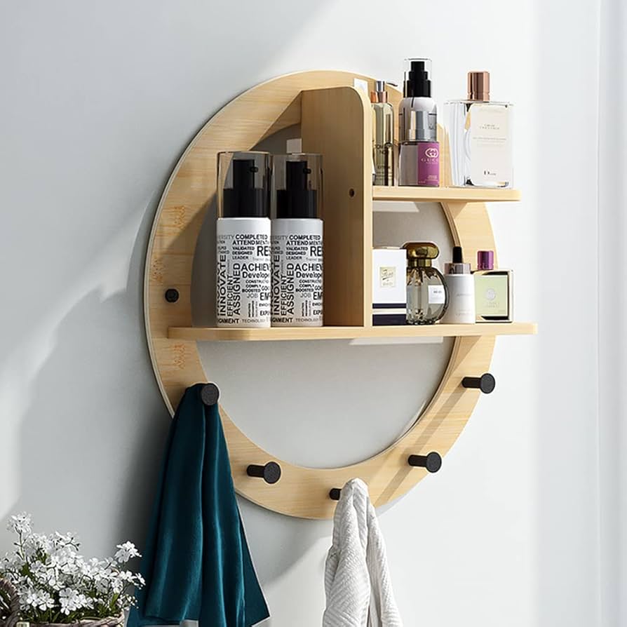 Amazon｜ウォールシェルフ スペースを節約 北欧風 おしゃれ 実用的な