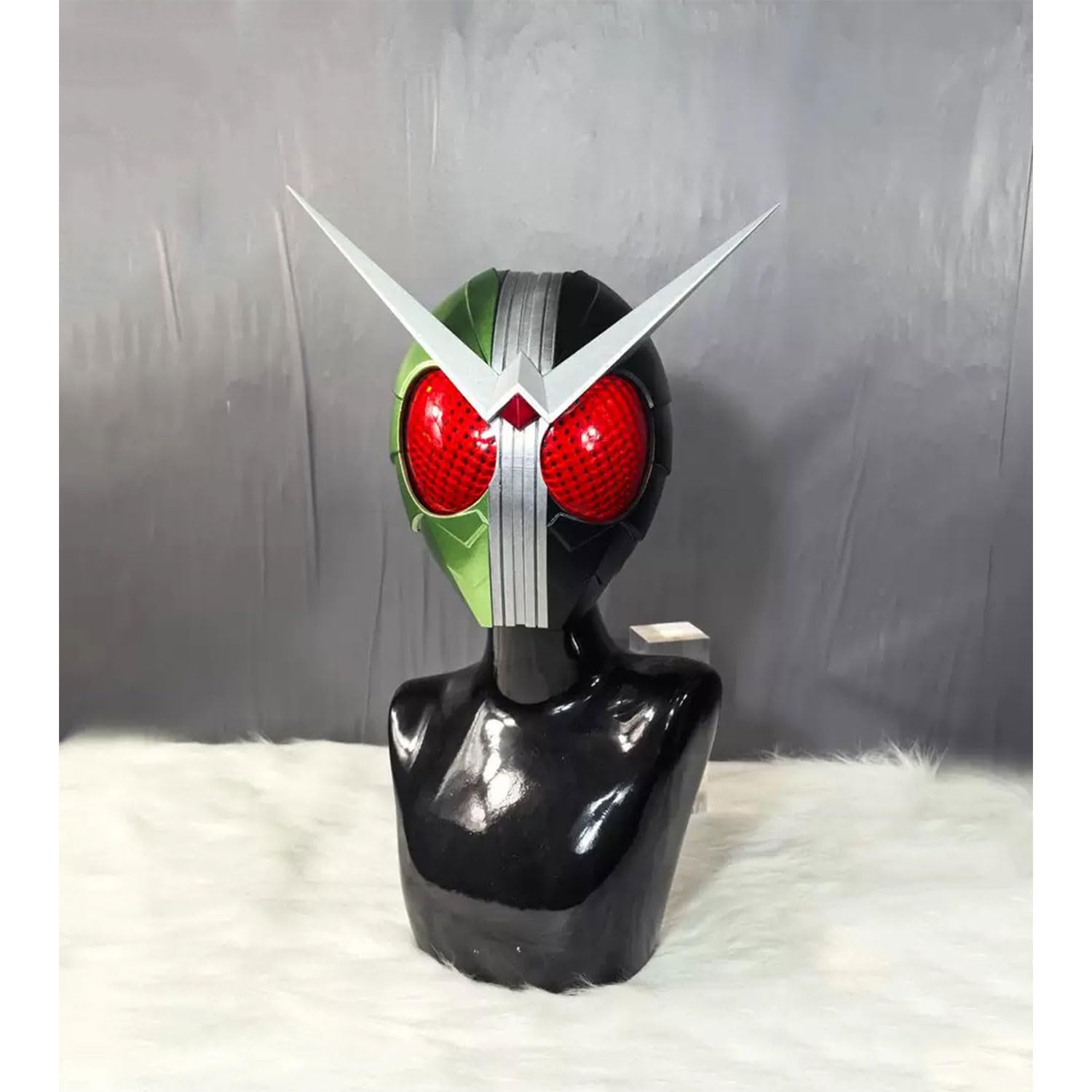 Amazon.co.jp: 仮面ライダー W ダブル コスプレ道具 仮面 マスク