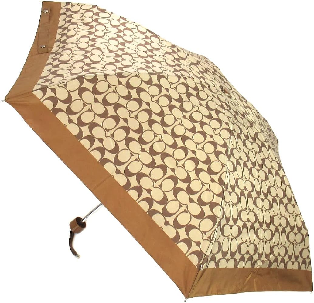 Amazon | [コーチ] 折りたたみ傘 日傘 晴雨兼用傘 折り畳み傘