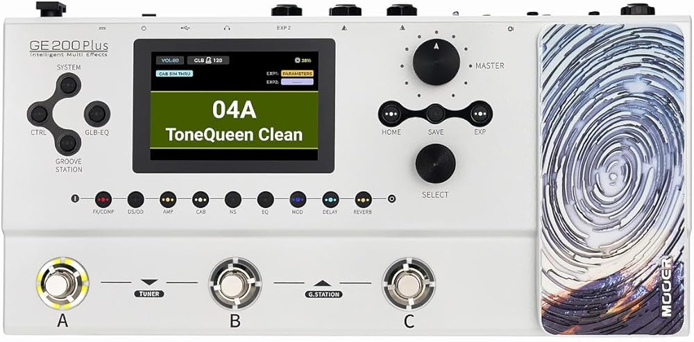 Mooer GE150 Plus - GE150をベースに進化を遂げたマルチエフェクター