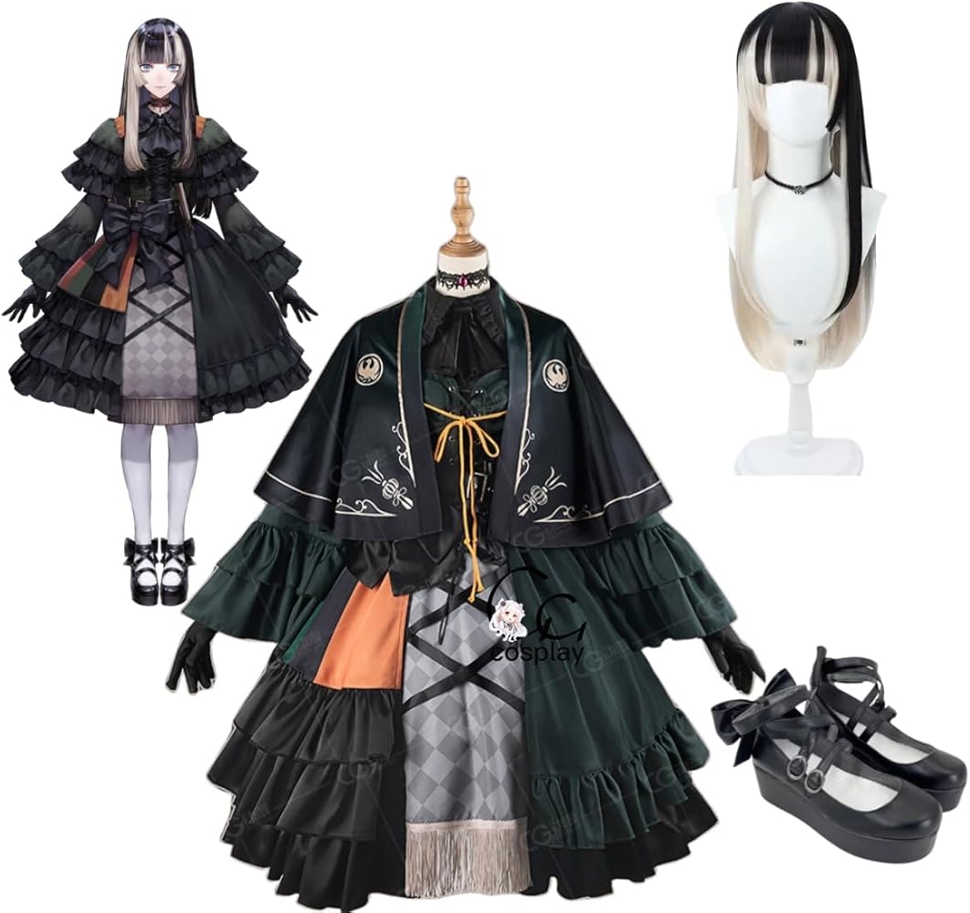 Amazon.co.jp: GGcosplay VTuber Juufuutei Raden 儒烏風亭らでん